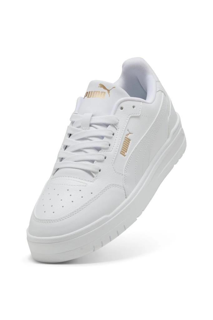 PUMA 40259601 SHUFFLE DOWNTOWN WHITE GOLD UNİSEX SNEAKER