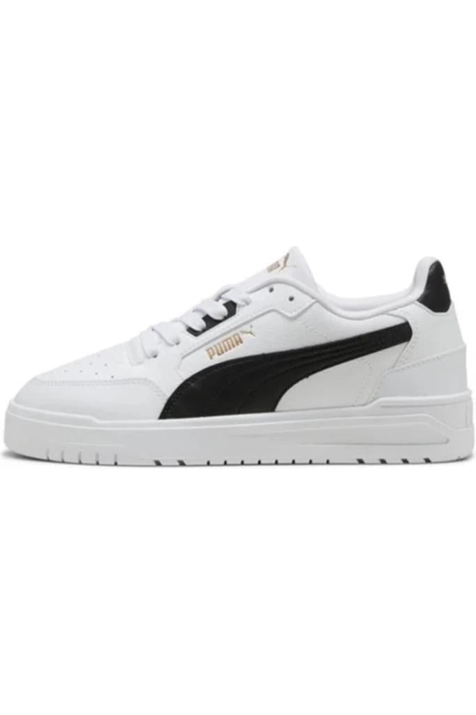 PUMA 40259602 SHUFFLE DOWNTOWN WHITE BLACK UNİSEX SPOR AYAKKABI