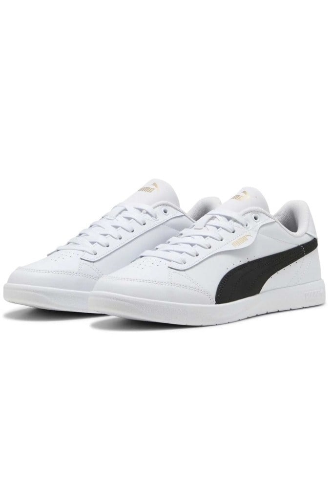 PUMA 40260004 VIKKY STAR WHITE BLACK GOLD KADIN SNEAKER