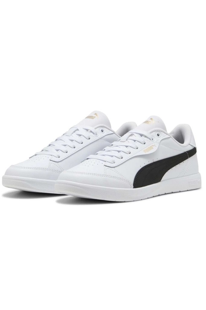 PUMA 40260004 VIKKY STAR WHITE BLACK GOLD KADIN SNEAKER