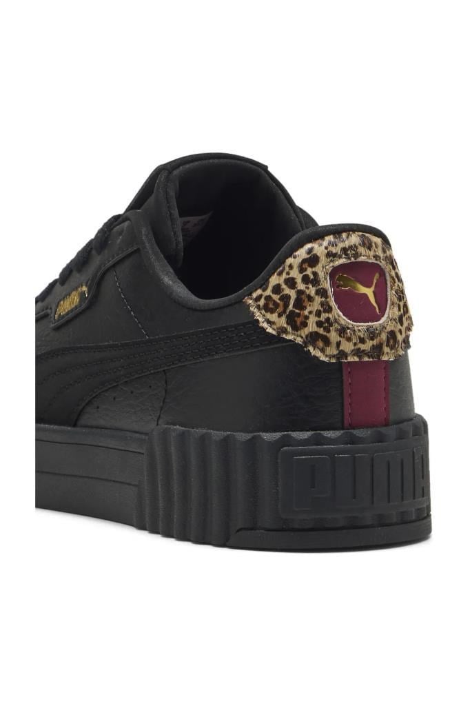 PUMA 40264202 CARINA 3.0 ANIMAL FLAIR BLACK GOLD KADIN SNEAKER