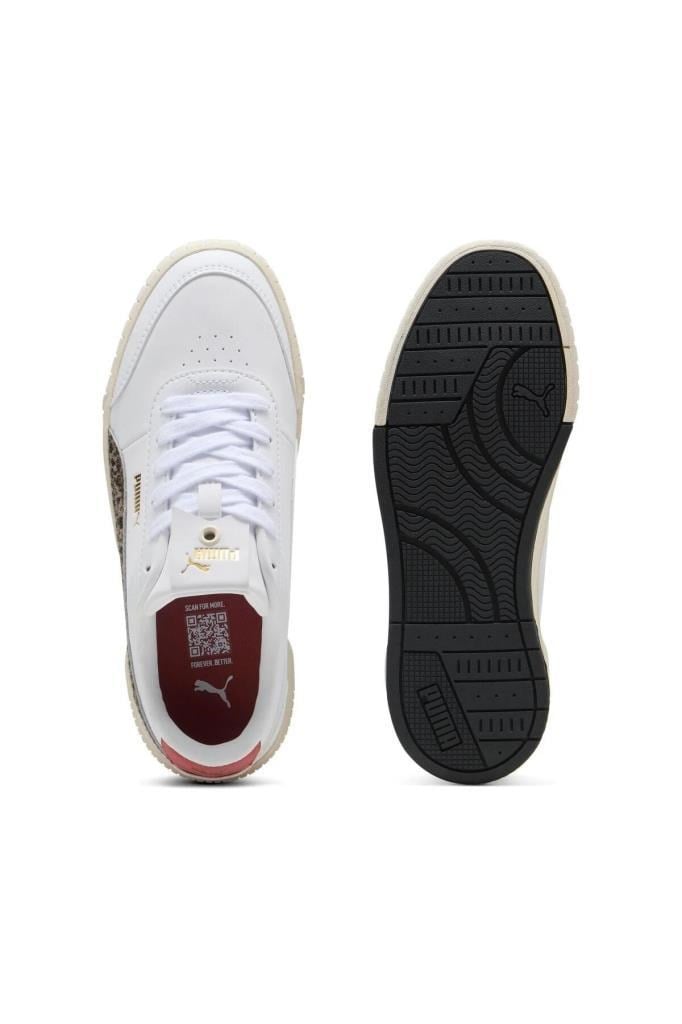 PUMA 40351501 CARINA MIA ANIMAL FLAIR WHITE GRAY KADIN SNEAKER