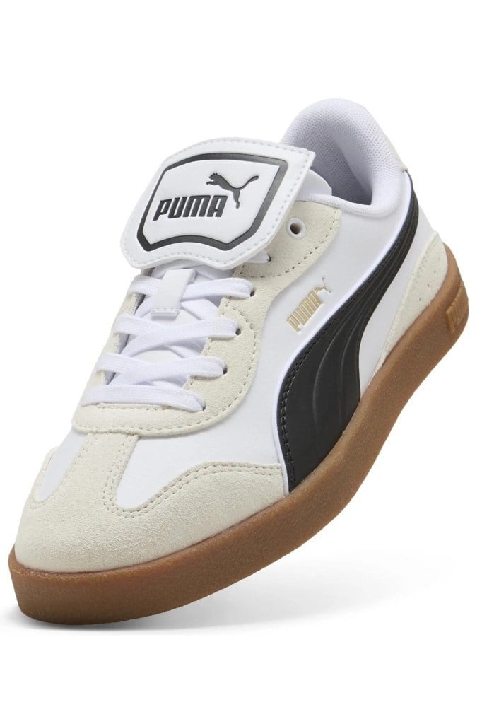 PUMA 40447602 PUMA CLUB AZURA WHITE BLACK KADIN SNEAKER