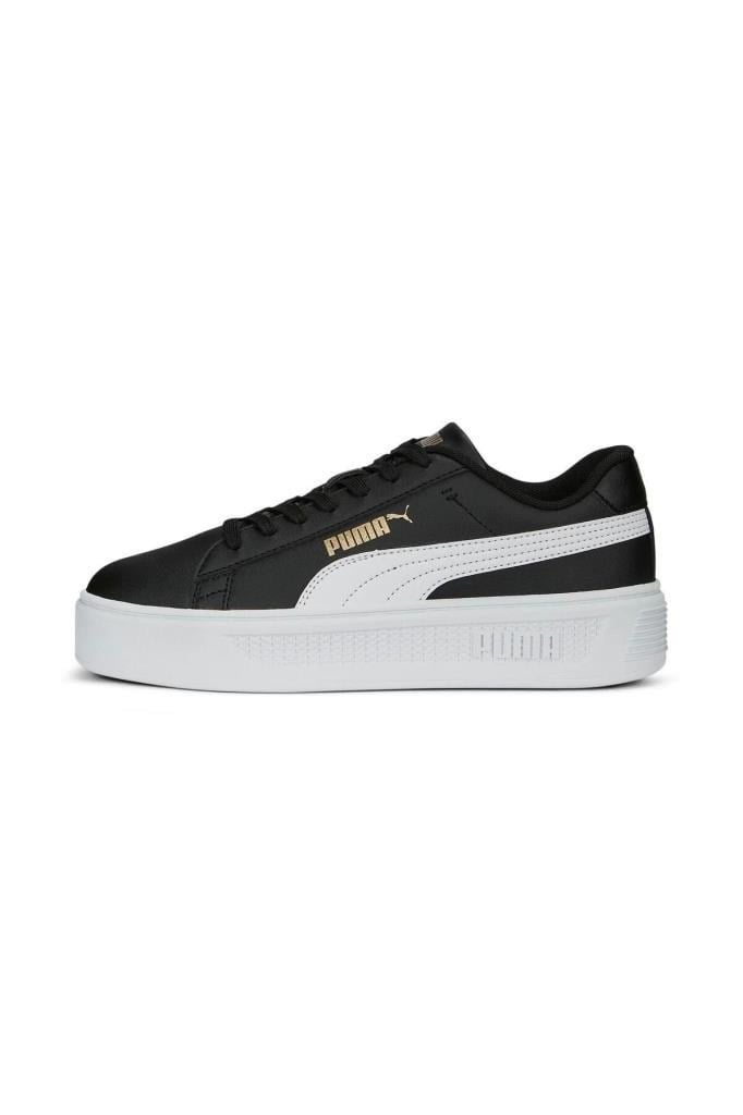 PUMA 40617502 SMASH PLATFORM V3 TDP BLACK WHITE ERKEK SNEAKER