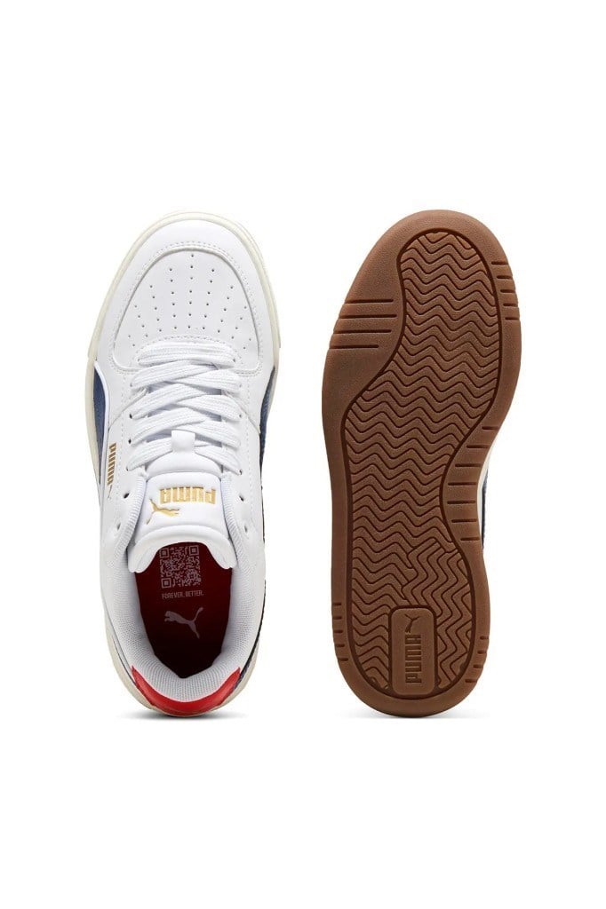 PUMA 40689601 PUMA CAVEN III RETRO JR WHITE BLUE ÇOCUK SPOR AYAKKABI