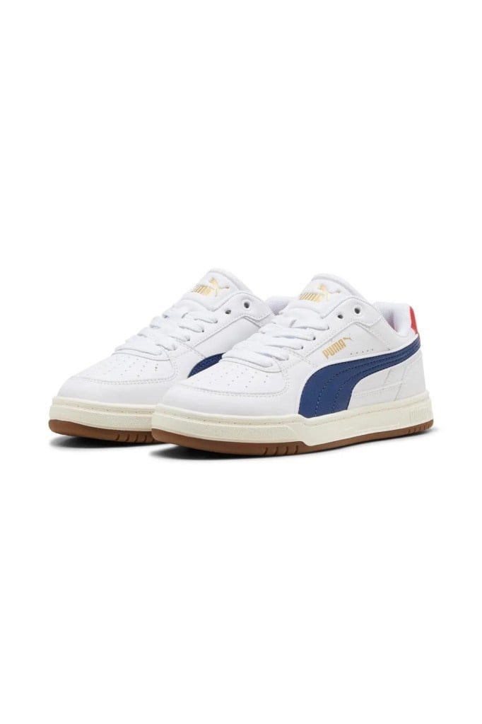 PUMA 40689601 PUMA CAVEN III RETRO JR WHITE BLUE ÇOCUK SPOR AYAKKABI