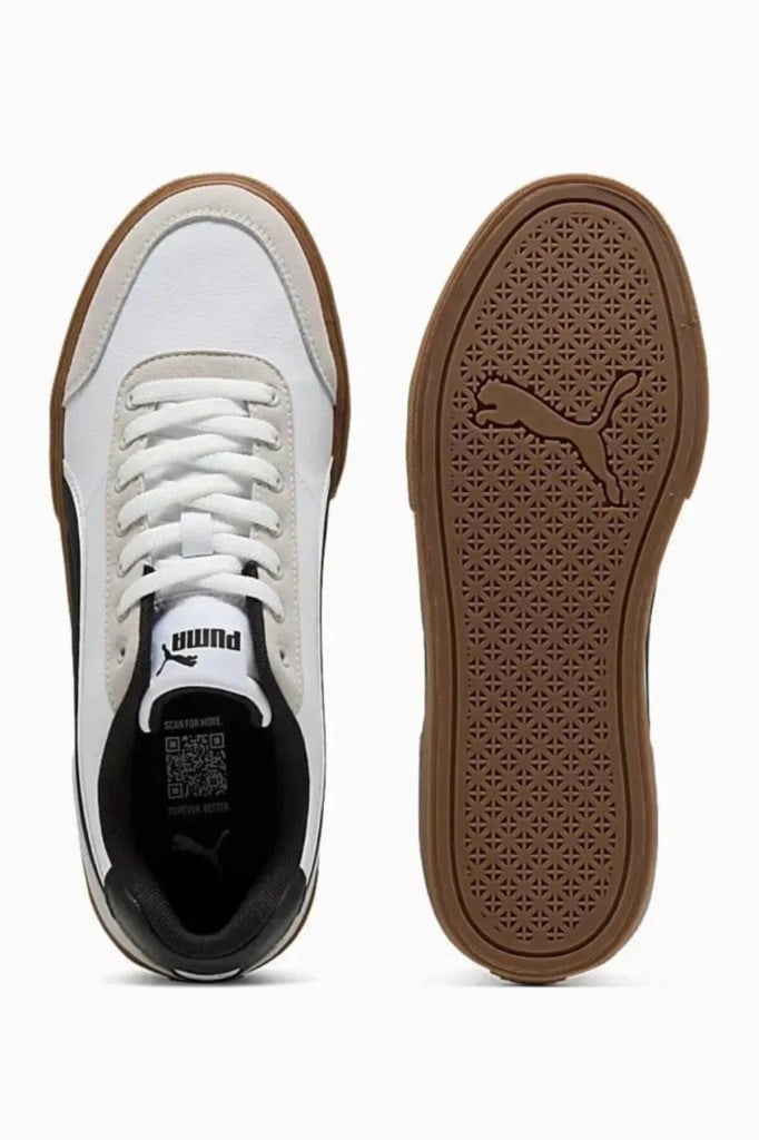 PUMA 40718602 COURT EVER WHITE BLACK ERKEK SNEAKER