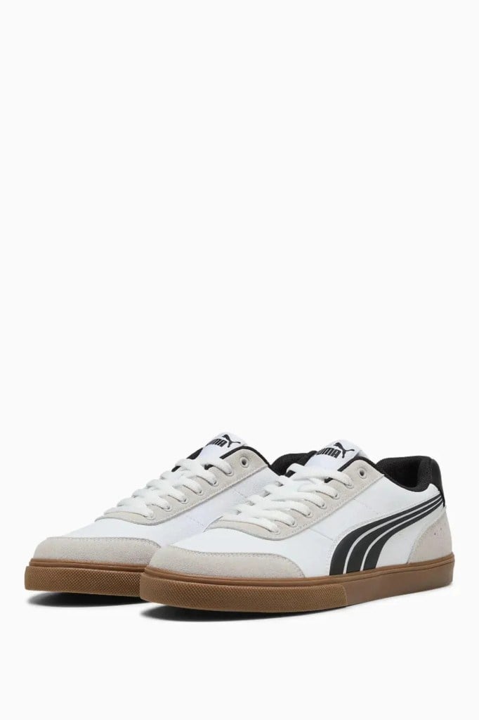 PUMA 40718602 COURT EVER WHITE BLACK ERKEK SNEAKER
