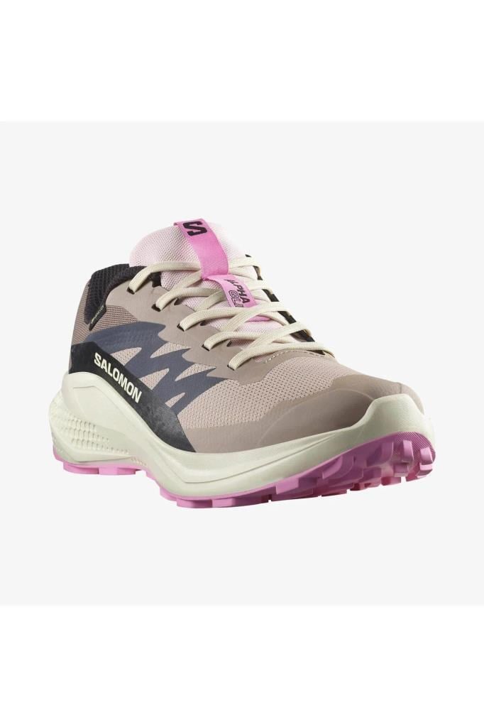 SALOMON ALPHAGLIDE GORE-TEX ETHEREA VANILLA ICE KADIN KOŞU/SPOR AYAKKABISI
