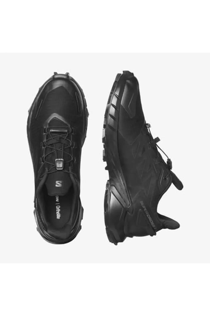 SALOMON SUPERCROSS 4 GORE-TEX BLACK ERKEK KOŞU/SPOR AYAKKABISI