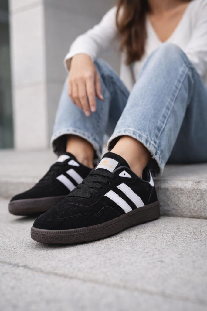 Siyah Beyaz Kadın Sneaker N-3261