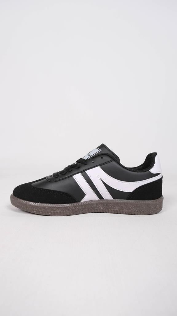 Siyah Beyaz Kadın Sneaker N-3271
