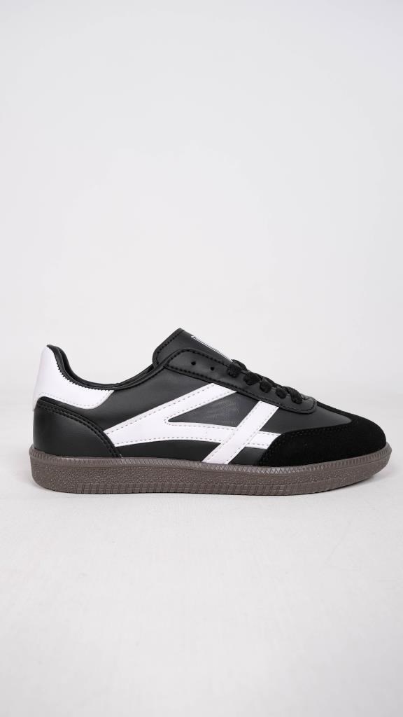 Siyah Beyaz Kadın Sneaker N-3273