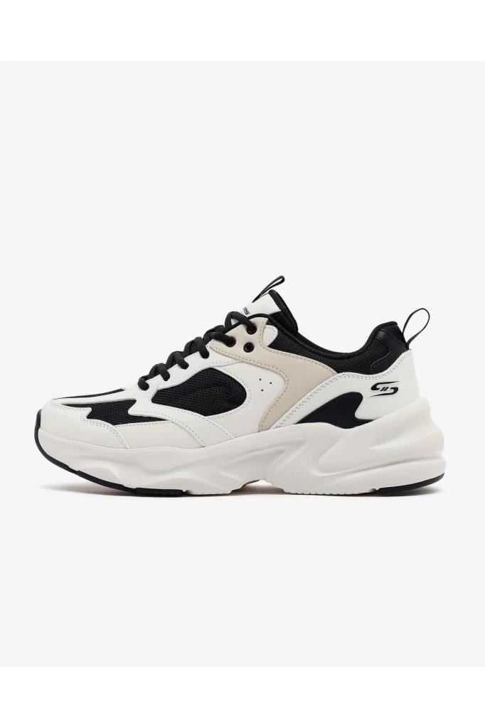 SKECHERS 118322 BKW SİYAH BEYAZ ERKEK SNEAKER