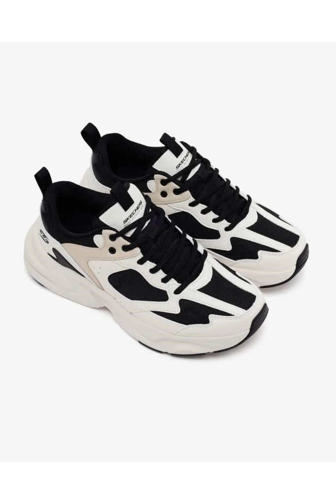 SKECHERS 118322 BKW SİYAH BEYAZ ERKEK SNEAKER