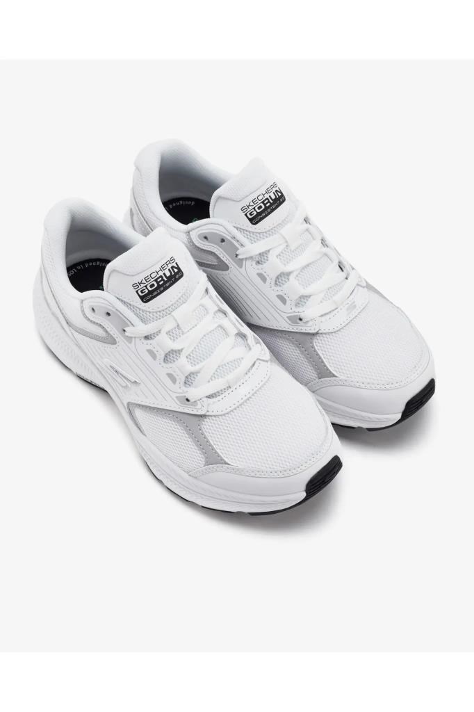 SKECHERS 128606 WSL BEYAZ GÜMÜŞ KADIN KOŞU/SPOR AYAKKABISI