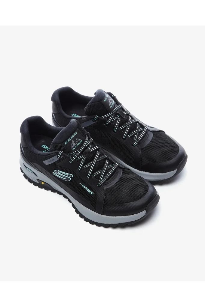 SKECHERS 180081 BKAQ SİYAH AÇIK MAVİ KADIN OUTDOOR AYAKKABI