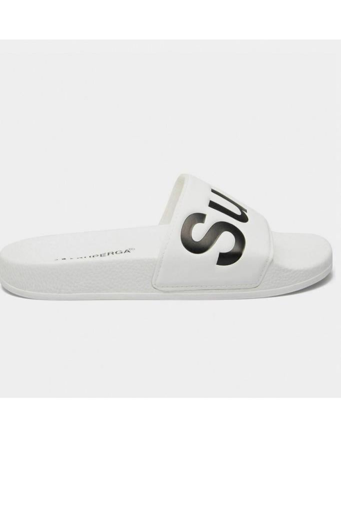 SUPERGA 1908 SLIDES POLYSOFT 909-WHITE BLACK TERLİK