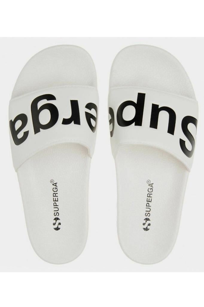 SUPERGA 1908 SLIDES POLYSOFT 909-WHITE BLACK TERLİK