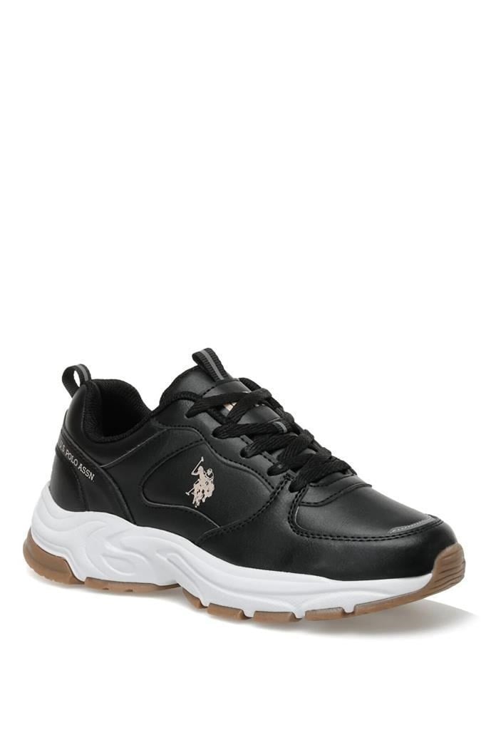 U.S POLO ASSN. SORLEY 2PR SIYAH/BEYAZ KADIN SNEAKER