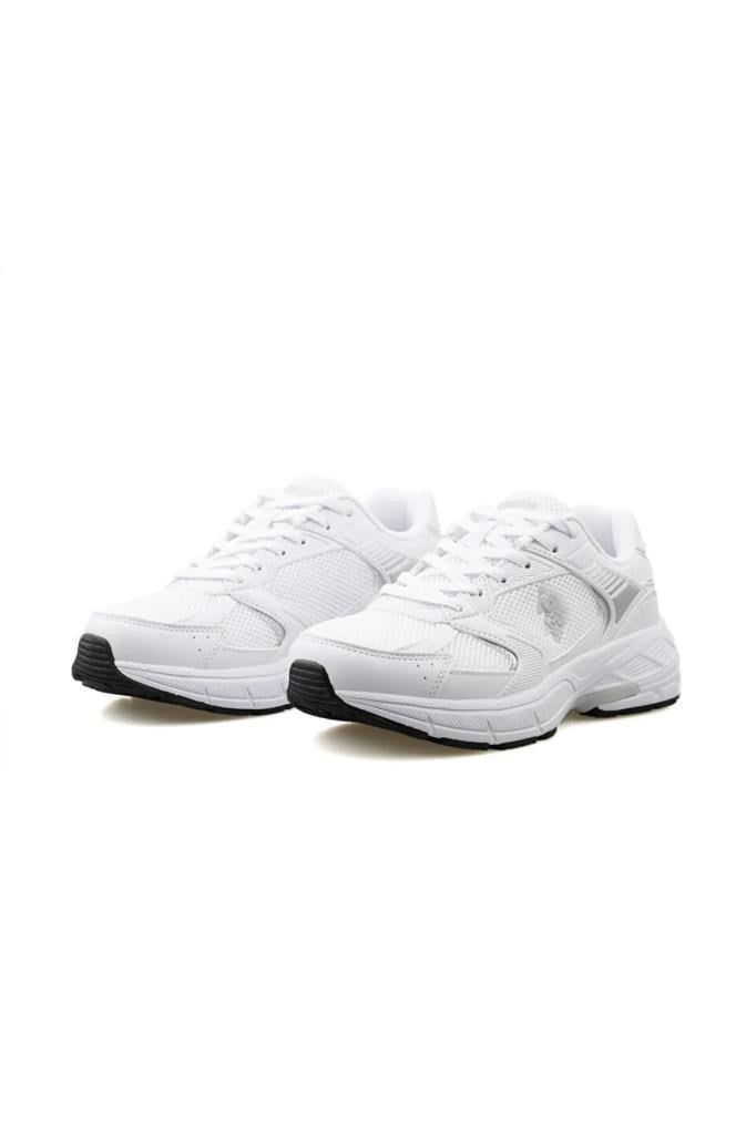 U.S POLO ASSN. FELIX WMN BEYAZ A GRI KADIN SNEAKER