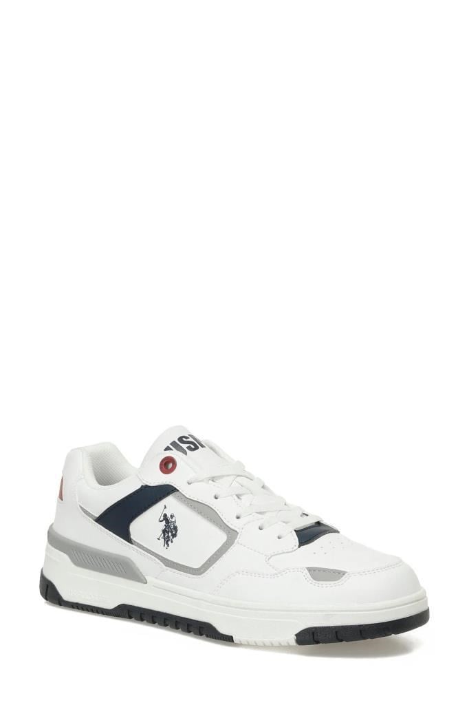 U.S POLO ASSN. 5W CHAIN 5PR BEYAZ ERKEK SNEAKER