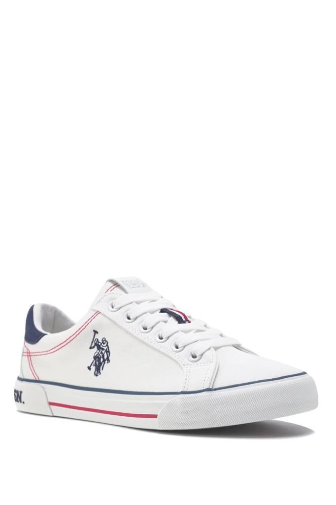 U.S POLO ASSN. RACHEL BEYAZ KADIN KETEN SNEAKER