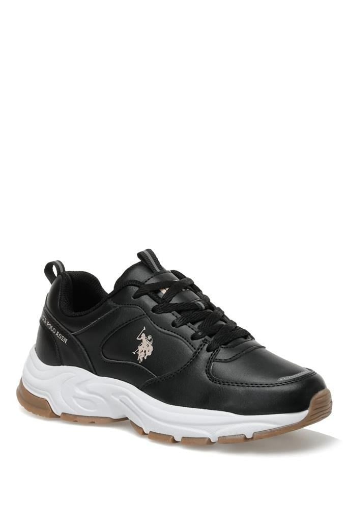 U.S POLO ASSN. SORLEY 2PR SIYAH/BEYAZ KADIN SNEAKER