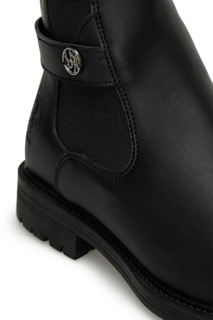 U.S POLO ASSN. BLOZE SIYAH KADIN BOT