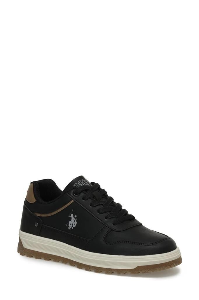 U.S POLO ASSN. BELO 3PR SİYAH ERKEK SNEAKER