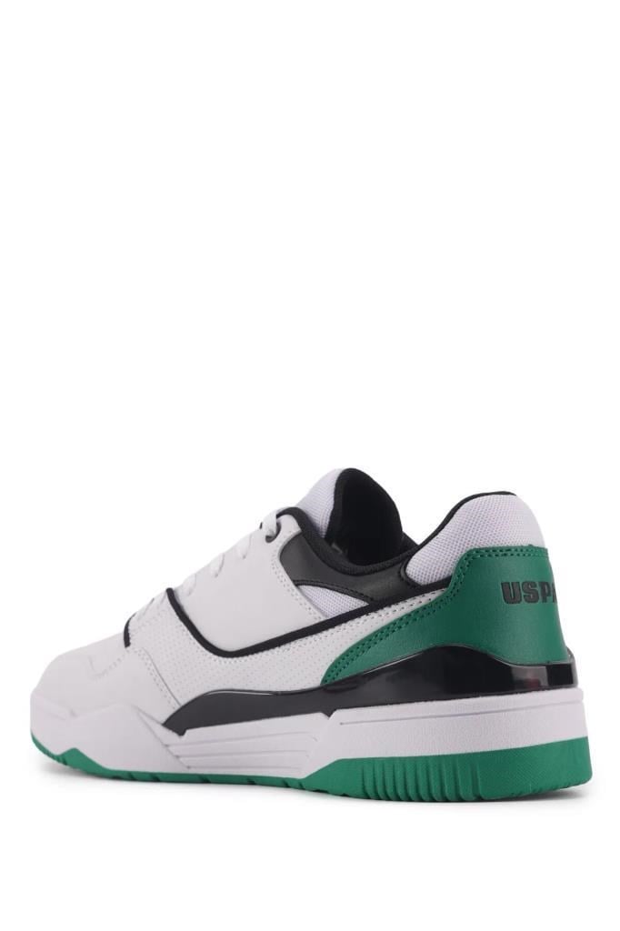 U.S POLO ASSN. MARTELL 3PR BEYAZ YESIL ERKEK SNEAKER