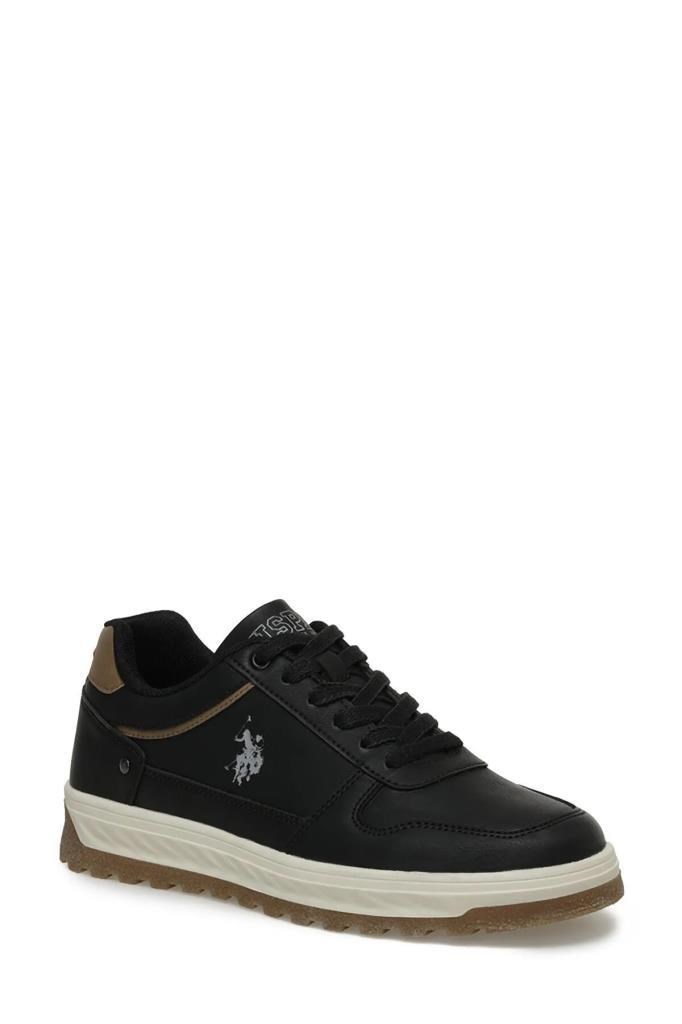U.S POLO ASSN. BELO 5PR SİYAH ERKEK SNEAKER