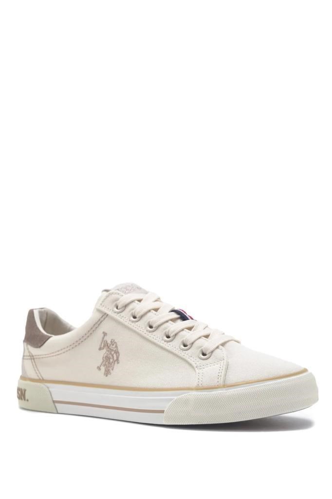 U.S POLO ASSN. RACHEL 5FX BEJ KADIN KETEN SNEAKER
