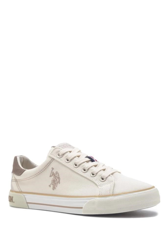 U.S POLO ASSN. RACHEL 5FX BEJ KADIN KETEN SNEAKER