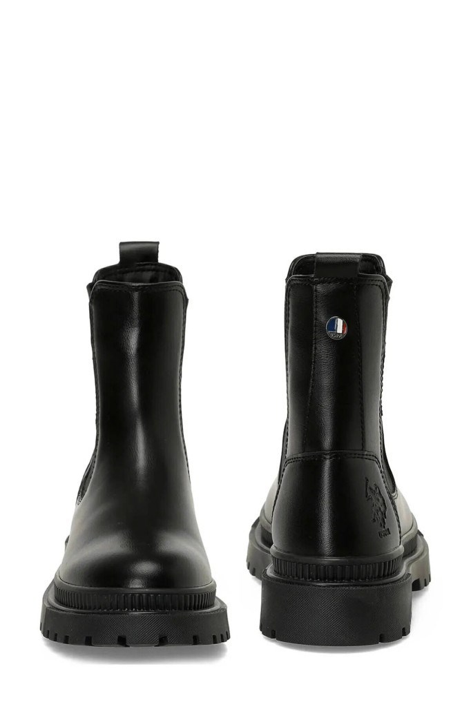 U.S POLO ASSN. OTTAVIA SIYAH KADIN BOT