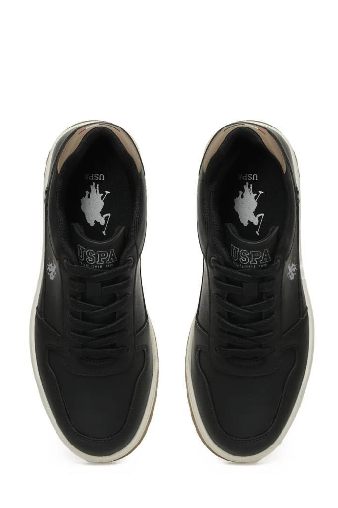 U.S POLO ASSN. BELO 5PR SİYAH ERKEK SNEAKER