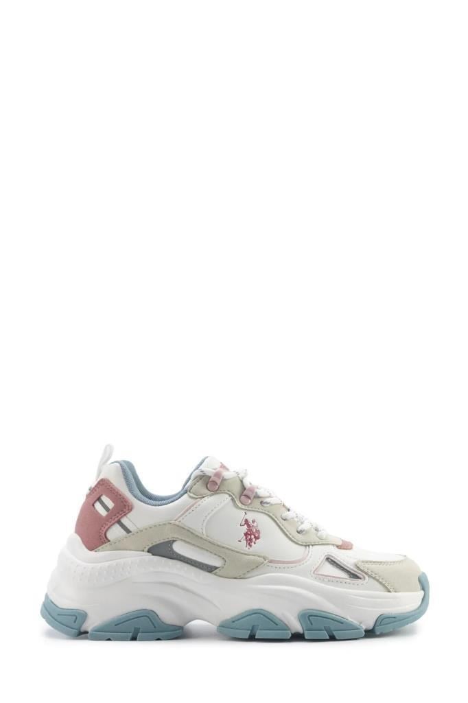 U.S POLO ASSN. 6P KALISTA 6FX BEYAZ KADIN SPOR AYAKKABI