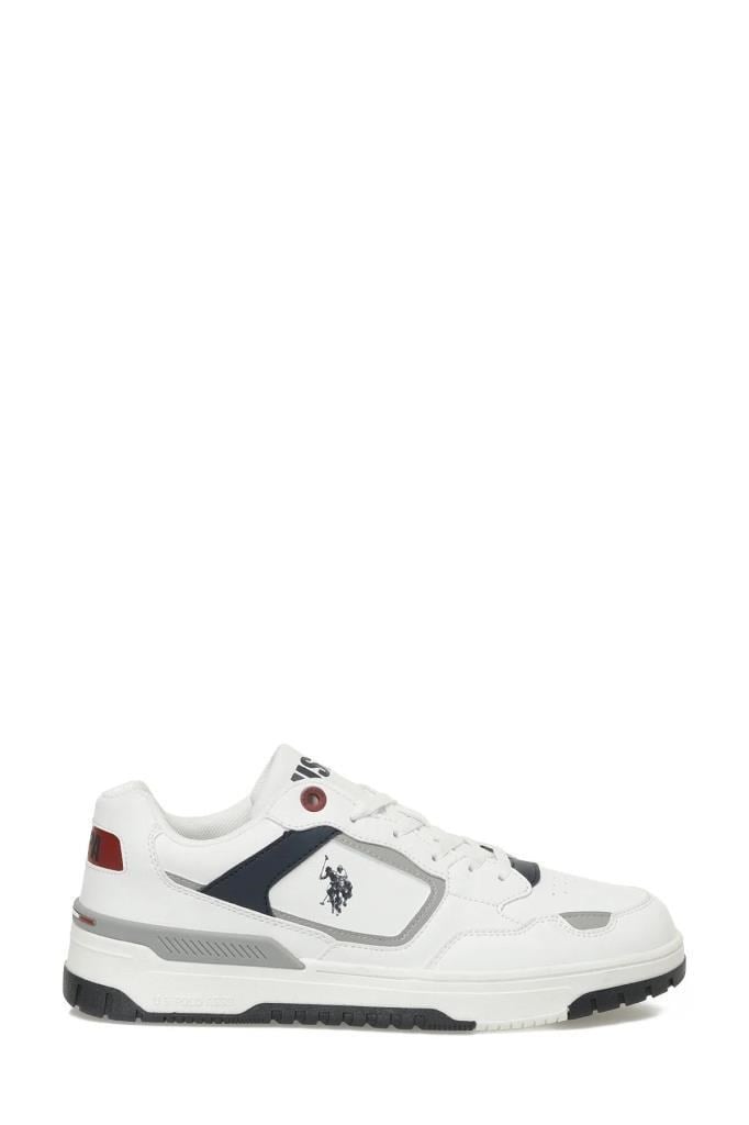 U.S POLO ASSN. 5W CHAIN 5PR BEYAZ ERKEK SNEAKER