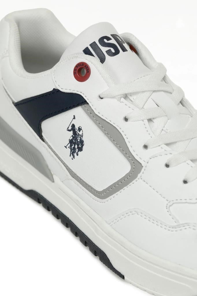 U.S POLO ASSN. 5W CHAIN 5PR BEYAZ ERKEK SNEAKER