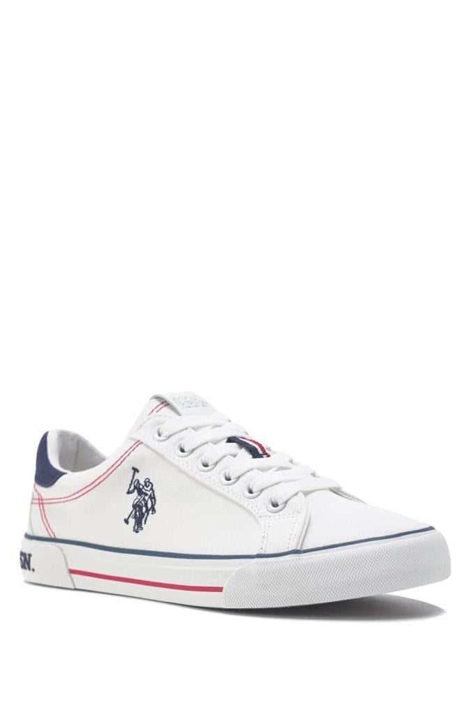 U.S POLO ASSN. RACHEL 5FX BEYAZ KADIN KETEN SNEAKER