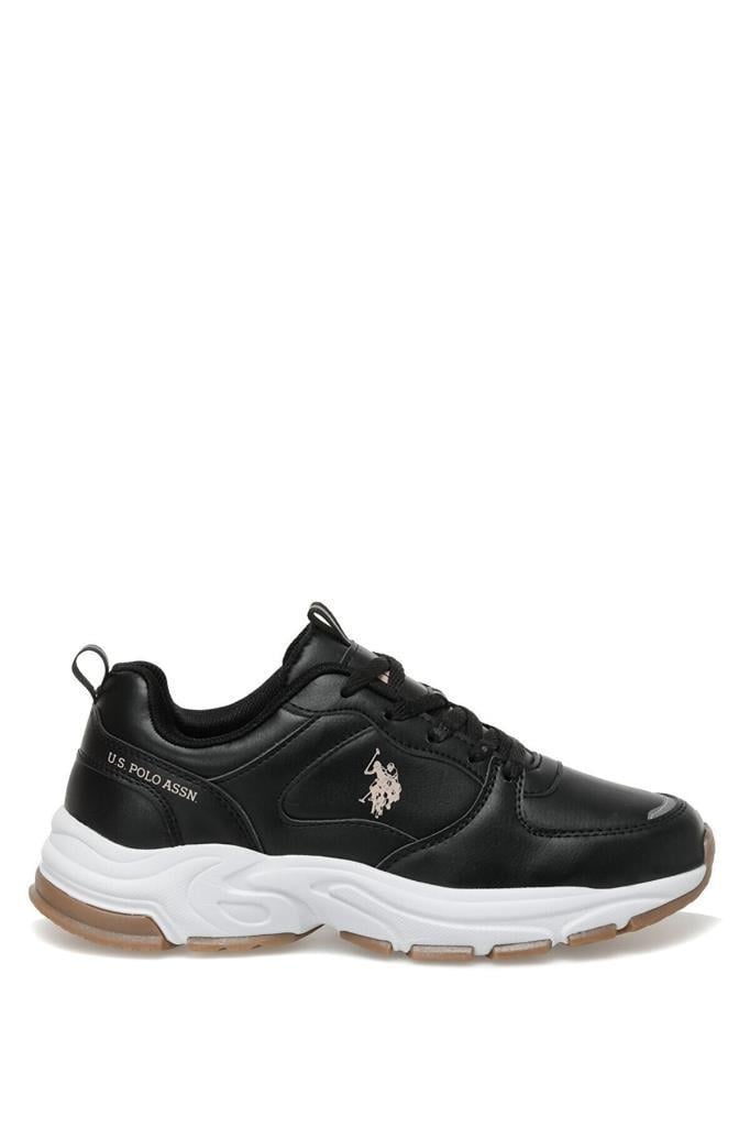 U.S POLO ASSN. SORLEY 2PR SIYAH/BEYAZ KADIN SNEAKER