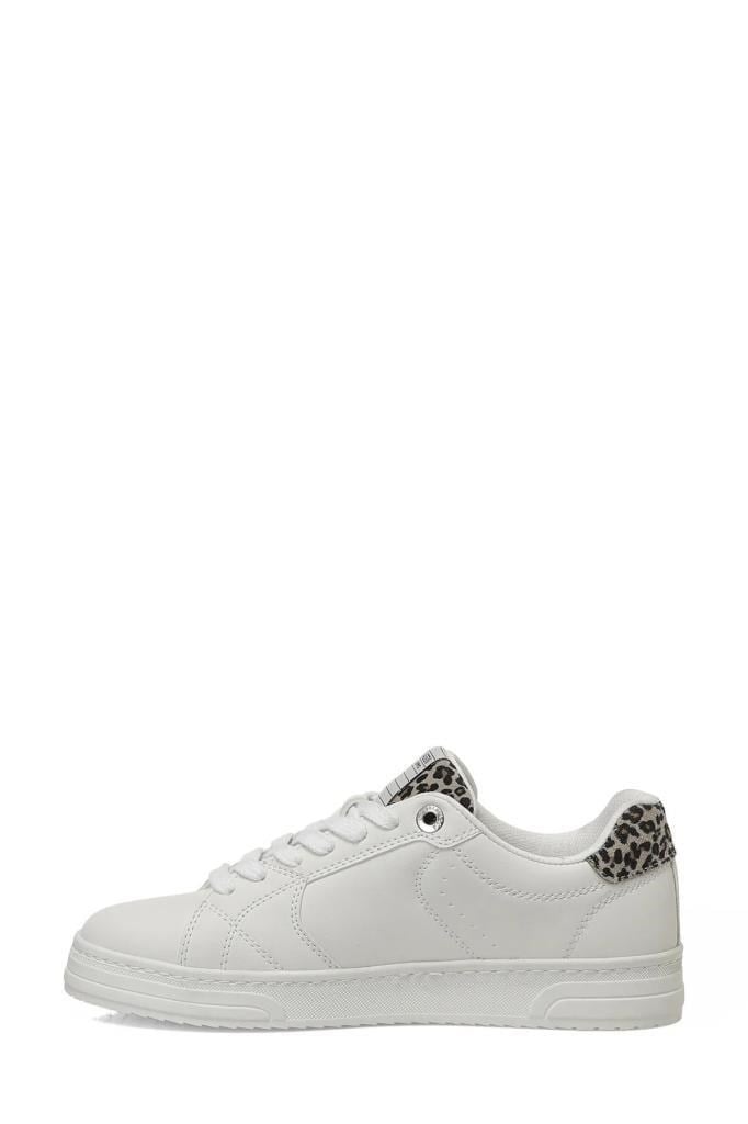 U.S POLO ASSN. 6P PRELO 6FX BEYAZ LEOPAR KADIN SNEAKER