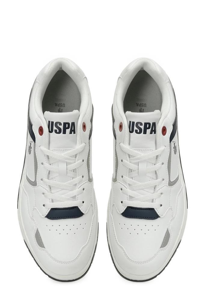 U.S POLO ASSN. 5W CHAIN 5PR BEYAZ ERKEK SNEAKER