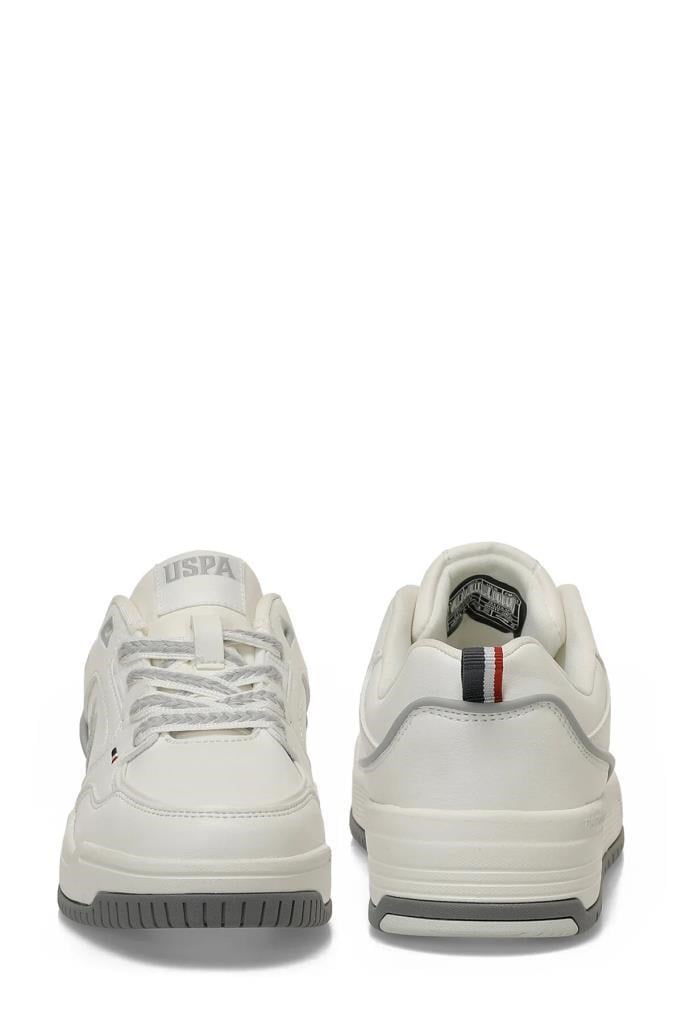 U.S. POLO ASSN. 6P ZELDA 6FX BEYAZ GRI KADIN SNEAKER