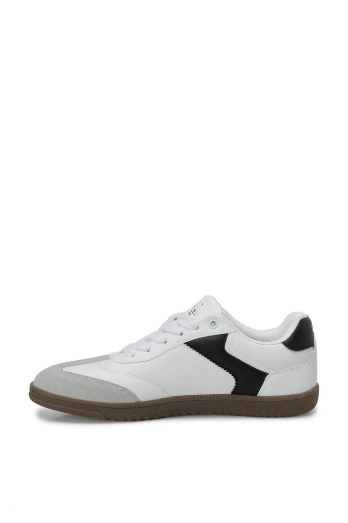 U.S. POLO ASSN. 6F SORE PU 6PR BEYAZ SIYAH KADIN SNEAKER