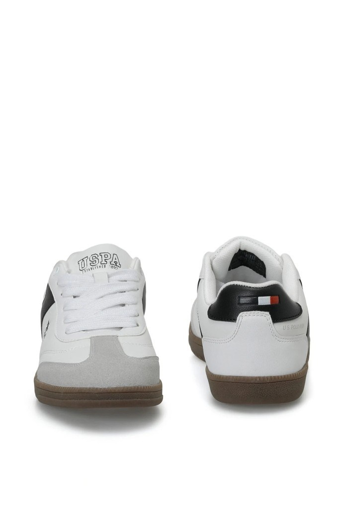U.S. POLO ASSN. 6F SORE PU 6PR BEYAZ SIYAH KADIN SNEAKER