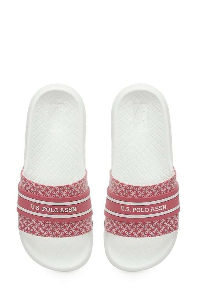 U.S. POLO ASSN. 4M LUEL 4FX BEYAZ PEMBE KADIN TERLİK