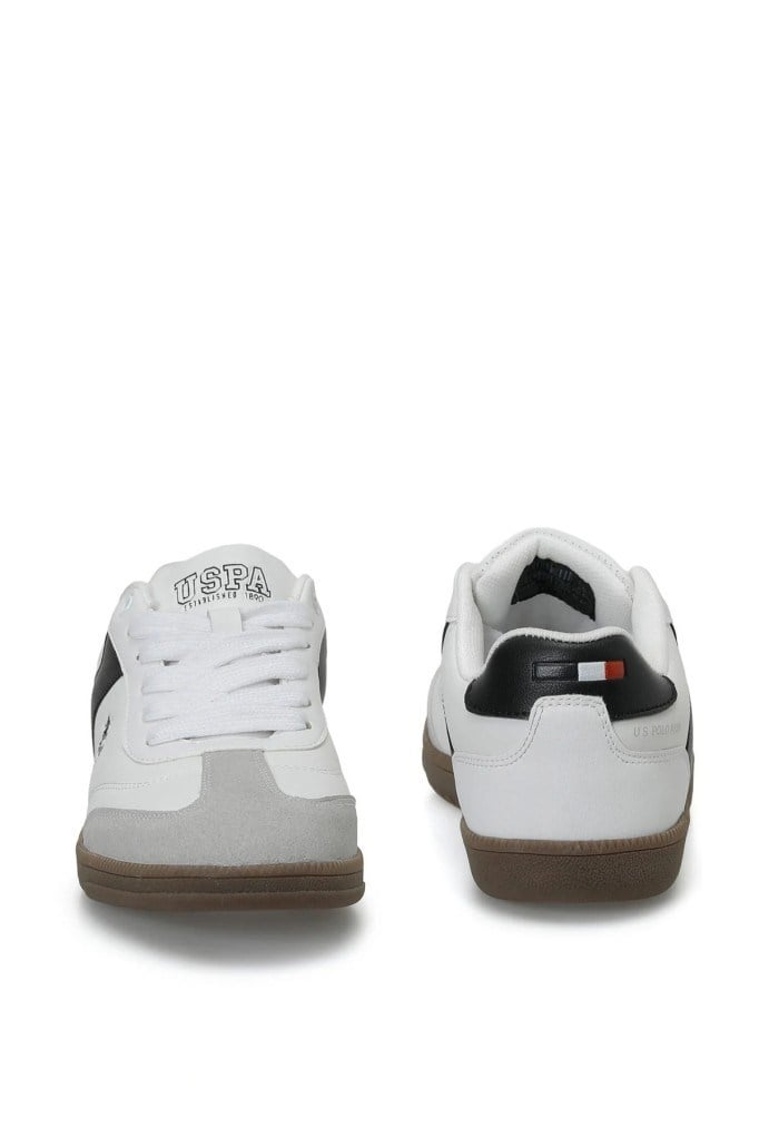 U.S. POLO ASSN. 6F SORE PU 6PR BEYAZ SIYAH KADIN SNEAKER