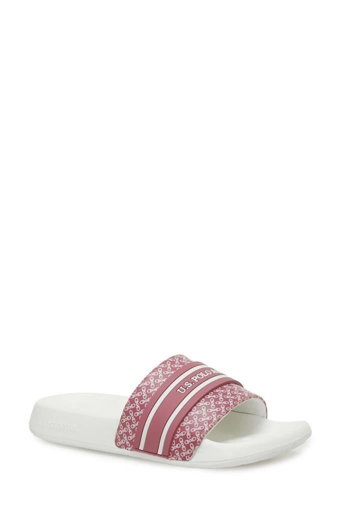 U.S. POLO ASSN. 4M LUEL 4FX BEYAZ PEMBE KADIN TERLİK
