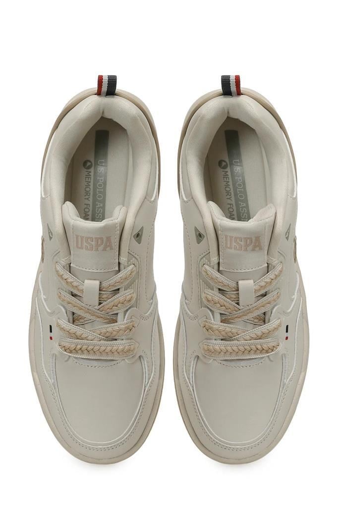 U.S. POLO ASSN. 6P ZELDA 6FX BEJ KADIN SNEAKER